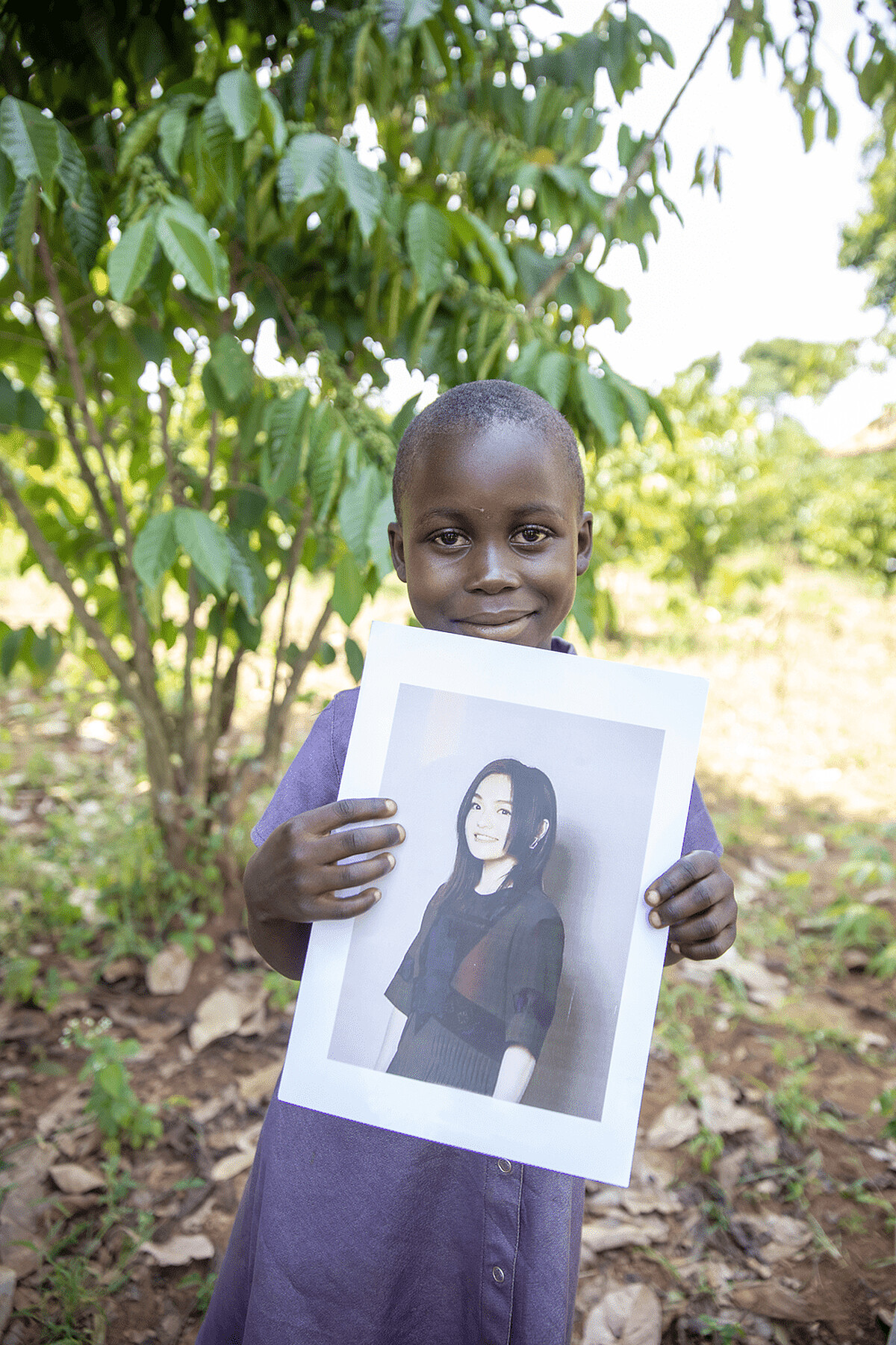徐佳瑩資助女孩照片