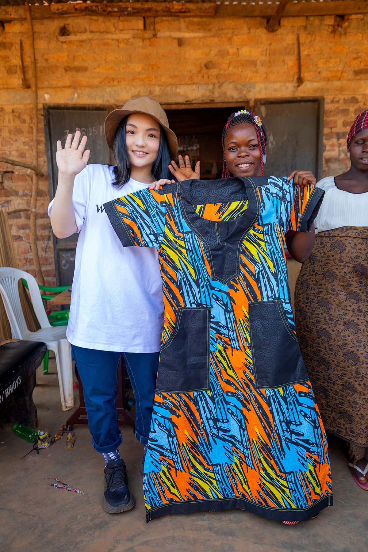 徐佳瑩表示,展望會於當地創造的縫紉培訓班令人印象深刻,誇讚女孩們相當珍惜展望會提供的資源,將這些資源內化成為第二技能