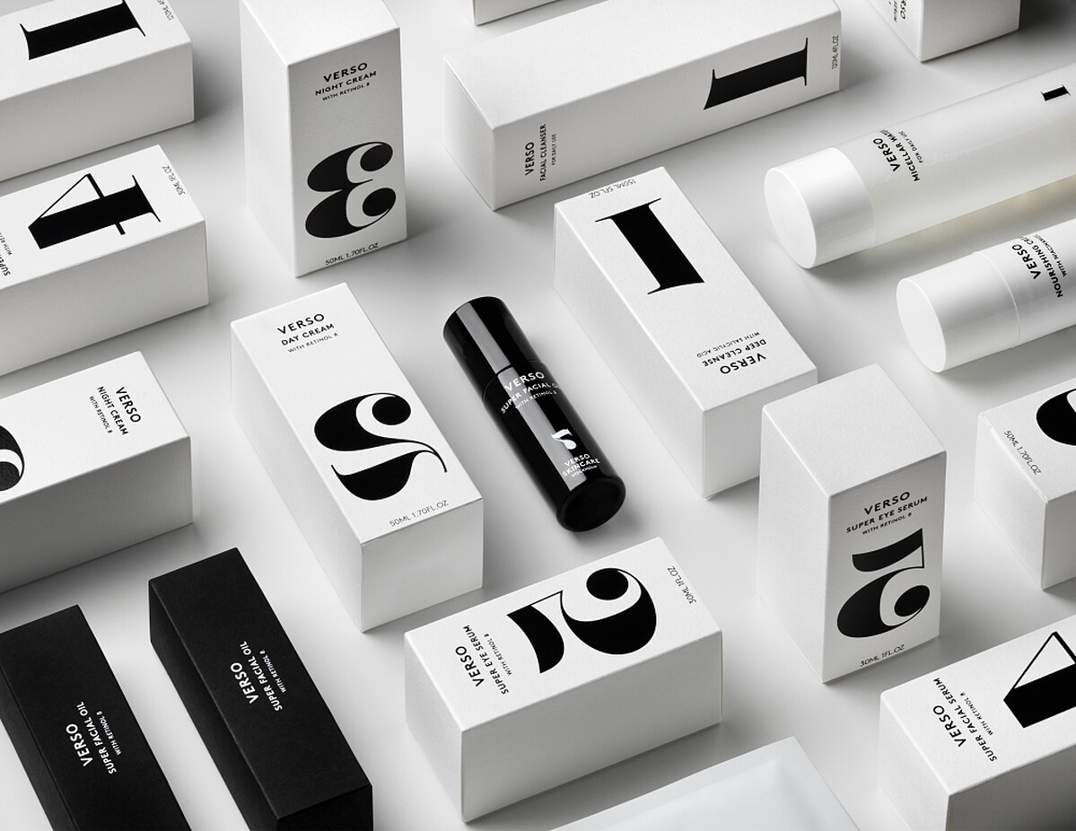 Verso品牌形象圖。
