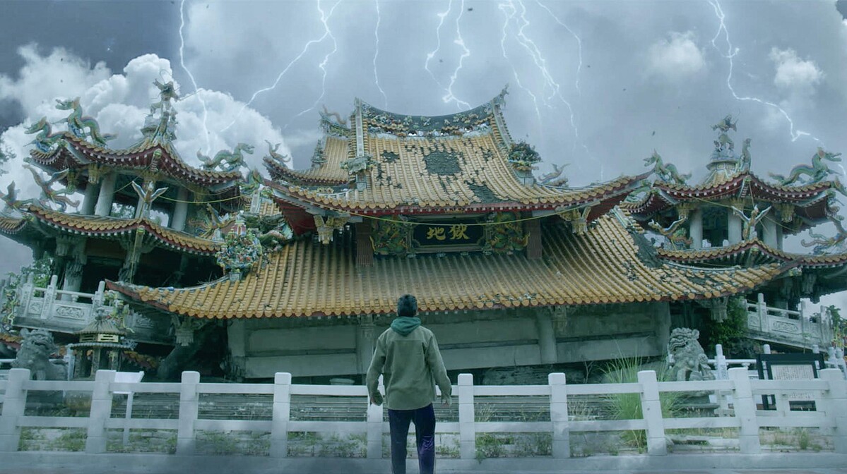 《地獄里長》地獄第八殿「恩仇殿」選在遭921大地震震垮的南投集集舊武昌宮取景