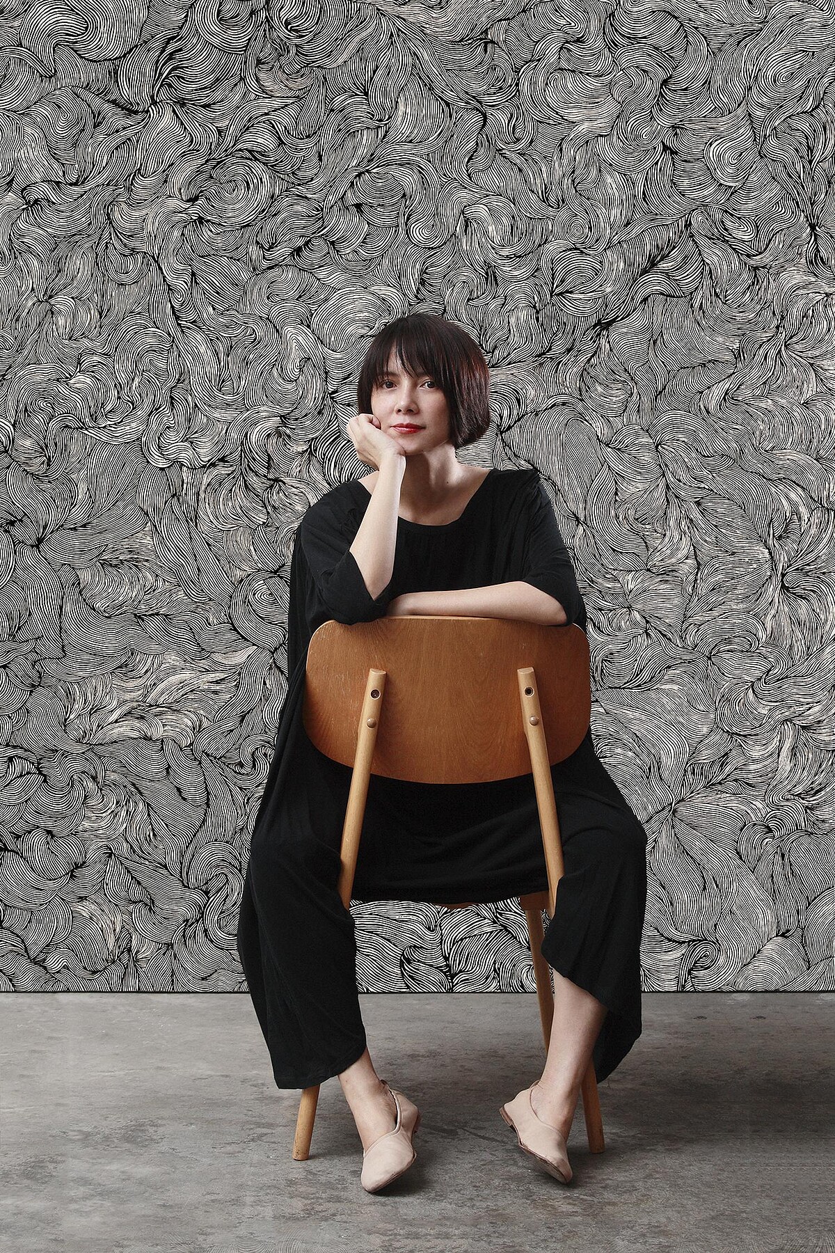 李心潔「無」2023_壓克力顏料、畫布_137&times;183cm