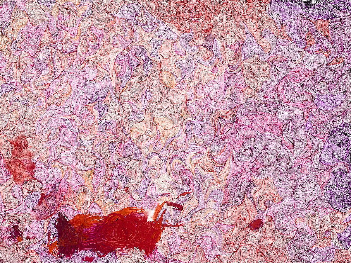 李心潔「孩子與我」2023_壓克力顏料、畫布_92&times;122cm