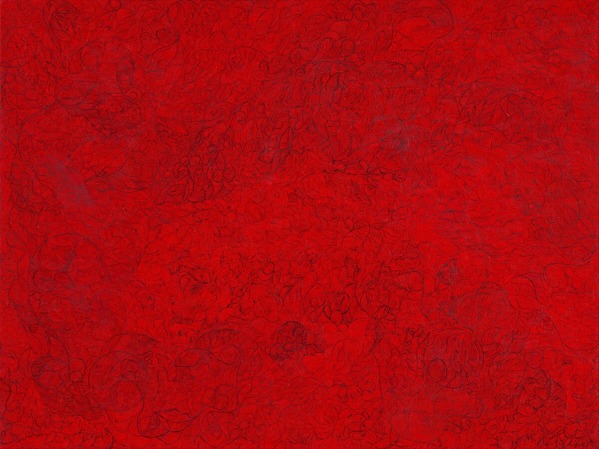 李心潔「慾寞」2023_壓克力顏料、畫布_137&times;183cm