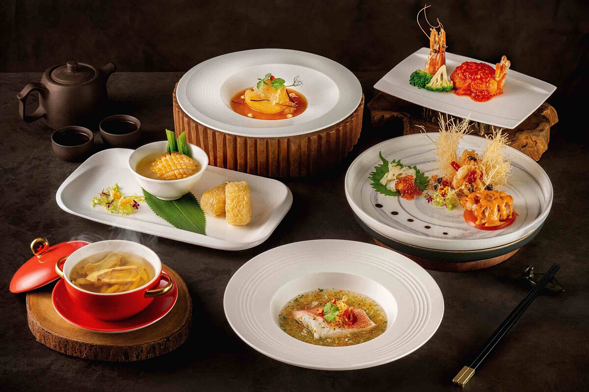 「星廚粵饗・尋味香宮」菜色。