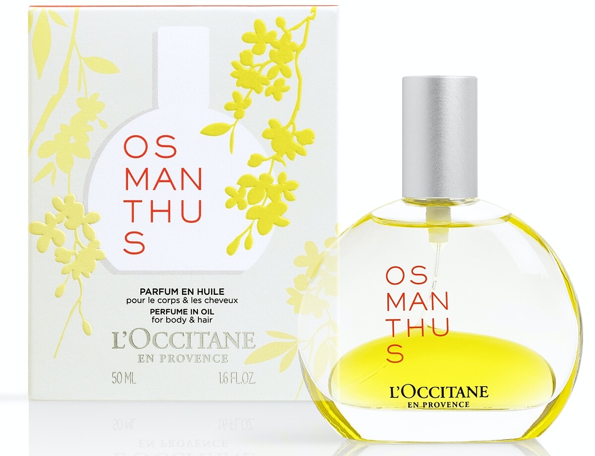 L'OCCITANE歐舒丹桂花精油香水50ml，NT2,650(限量)