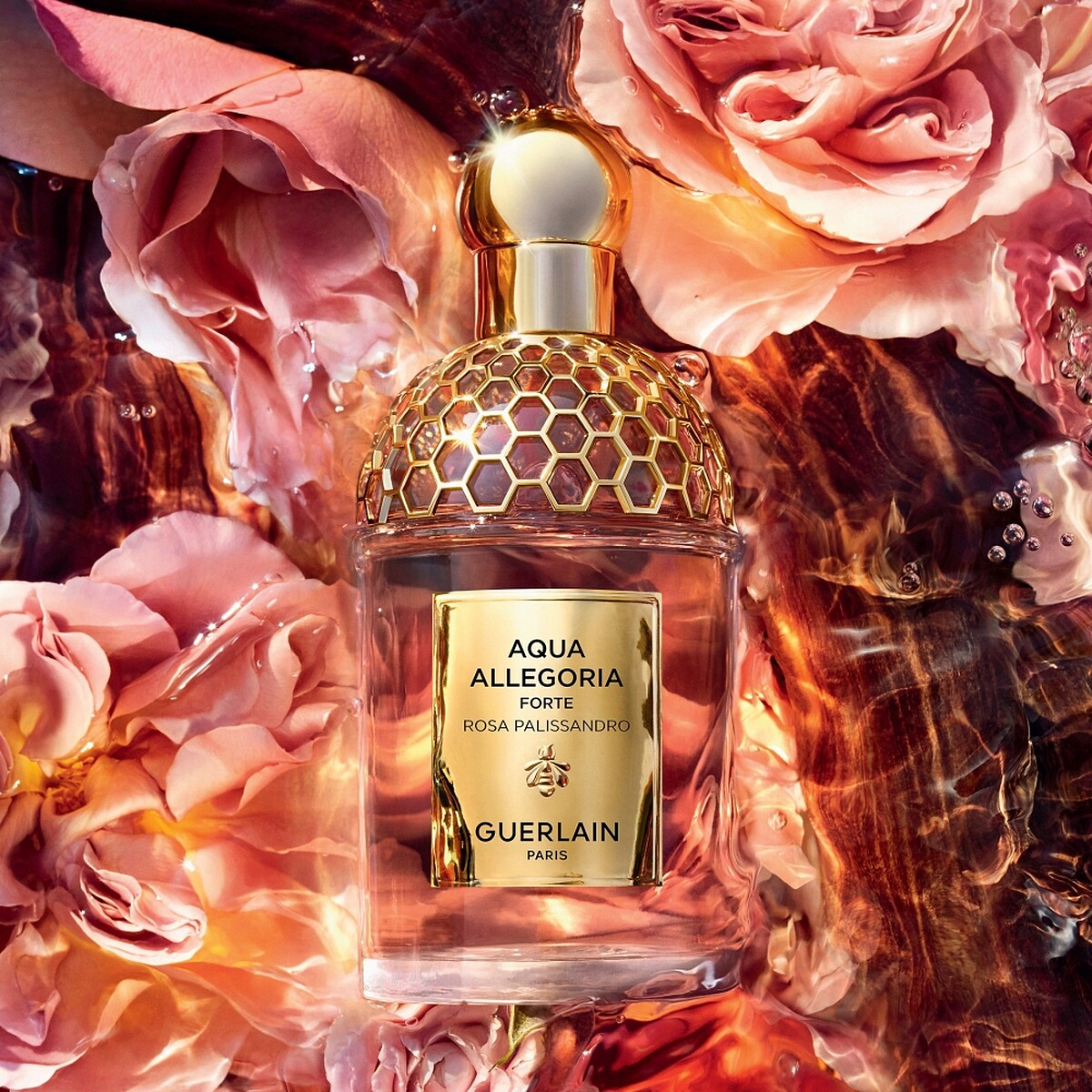 嬌蘭花草水語薔薇之木淡香精主視覺。