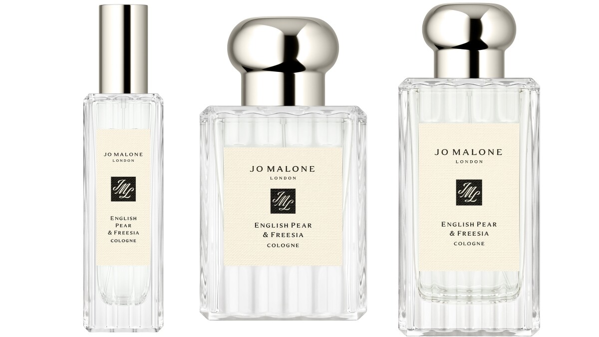 Jo Malone London英國梨與小蒼蘭香水年度限量版30ml，NT2,800、50ml，NT3,850、100ml，NT5,600