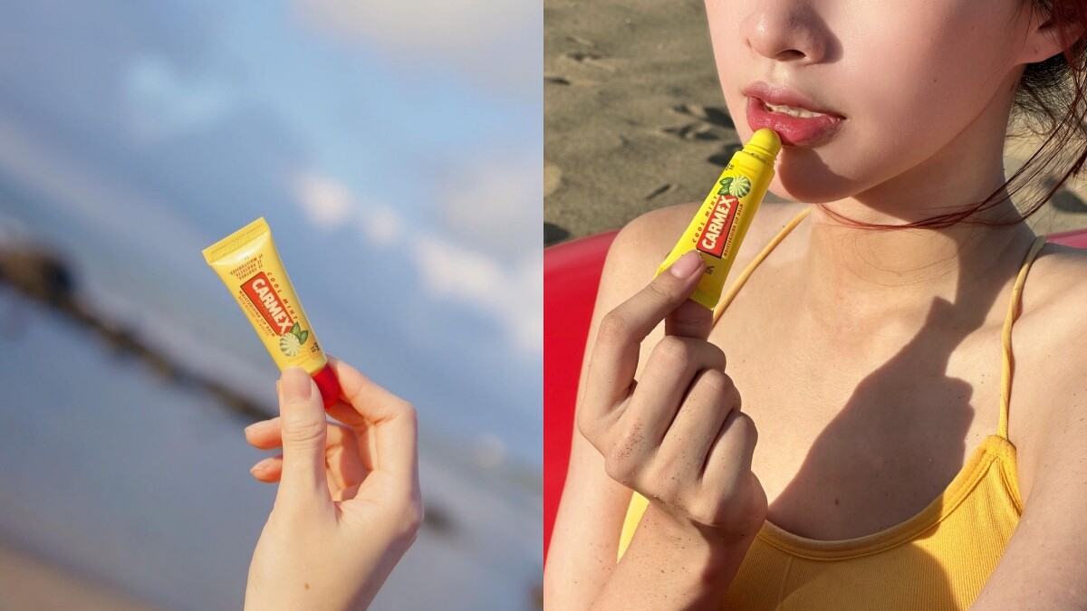 Carmex小蜜媞80分鐘防水修護唇膏(薄荷糖口味),NT129