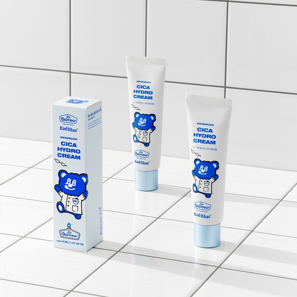 肌本博士積雪草水凝霜BAD BLUE聯名版40ml,NT590