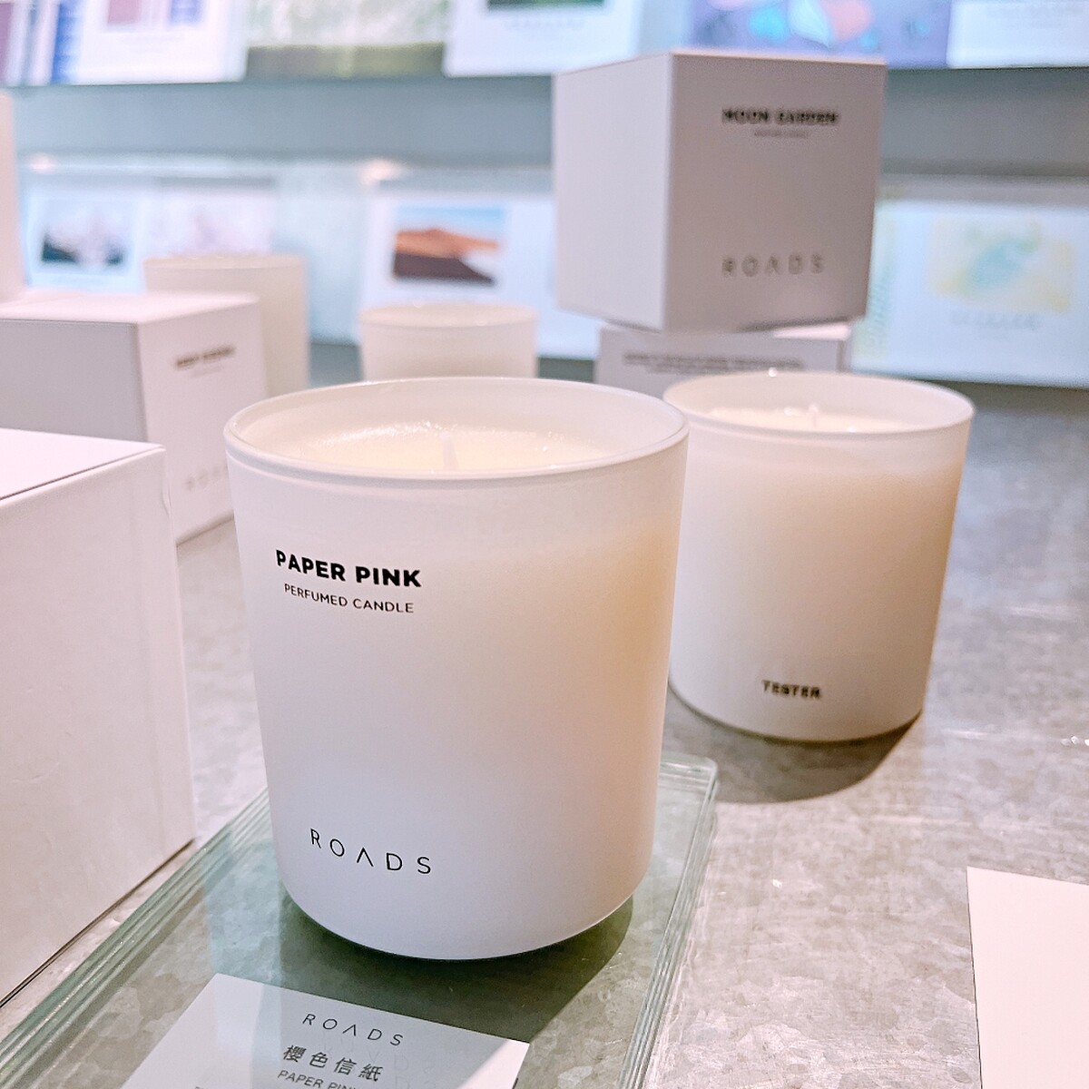 ROADS櫻色信紙蠟燭PAPER PINK 250g，NT2,980