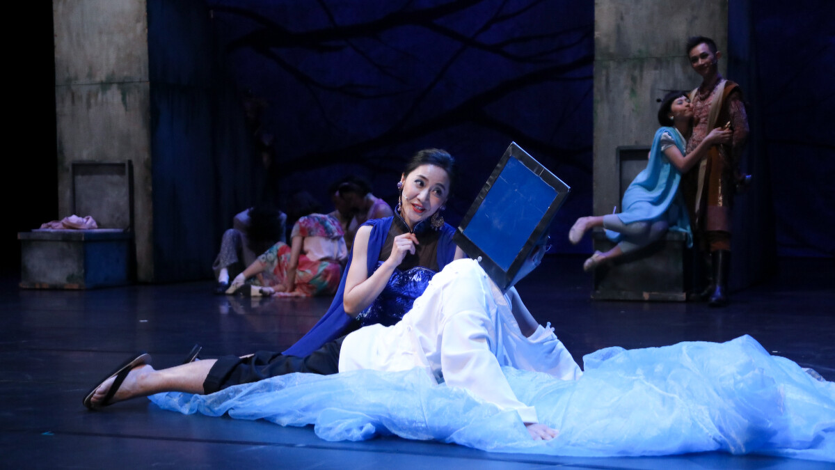 《熱天酣眠》劇照。