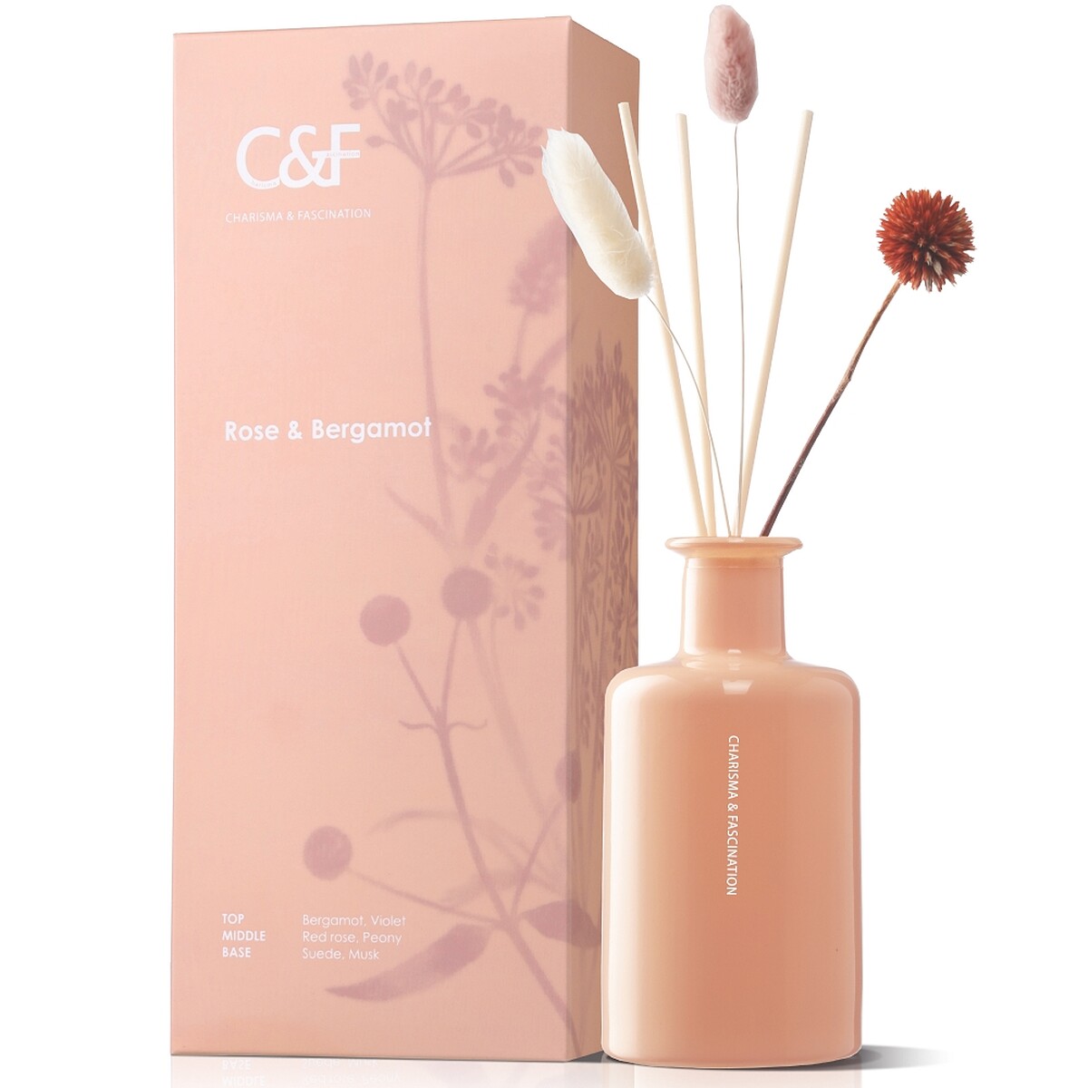 C&F香研所孚日花園系列擴香-玫瑰佛手柑200ml,NT990