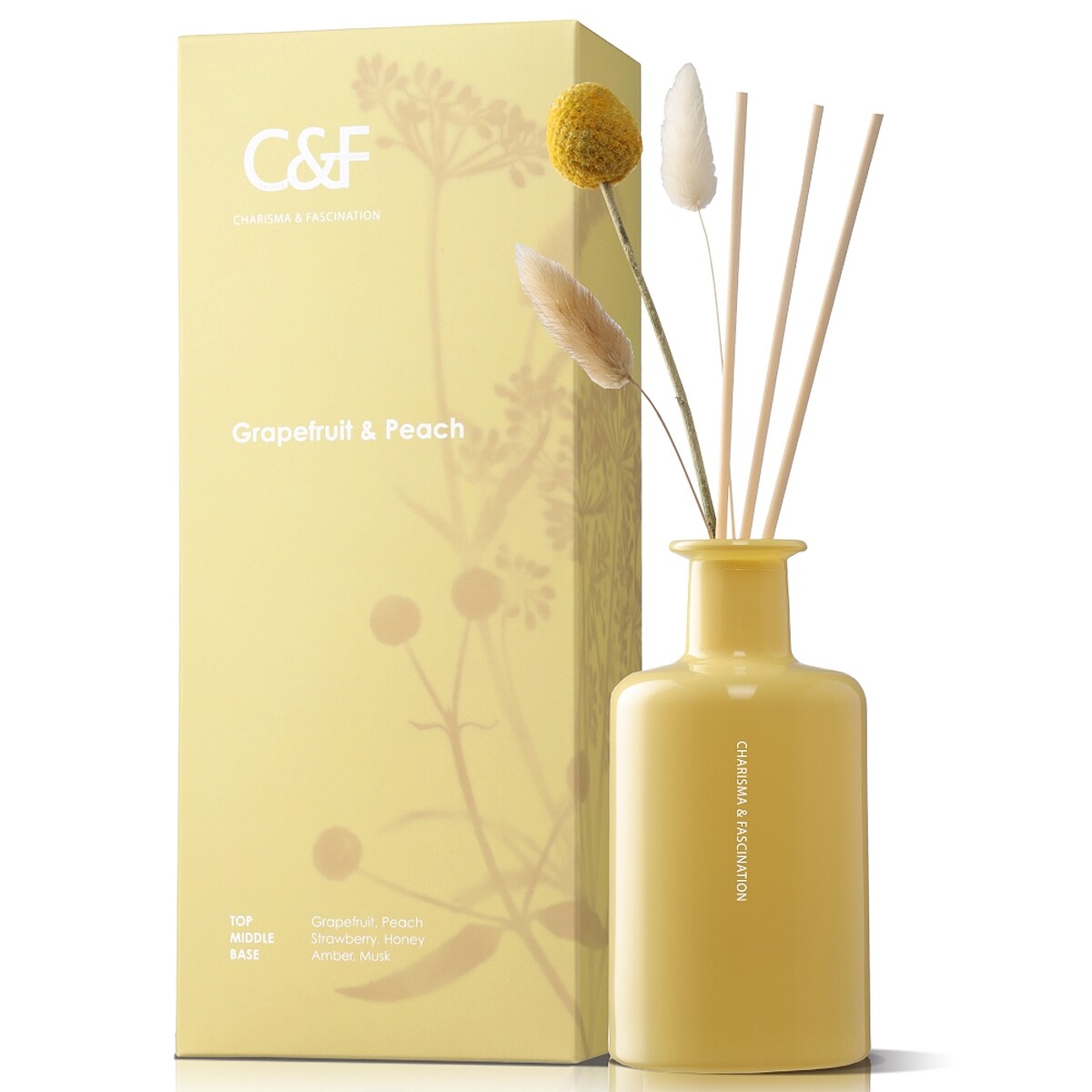 C&F香研所孚日花園系列擴香-柚香蜜桃200ml,NT990