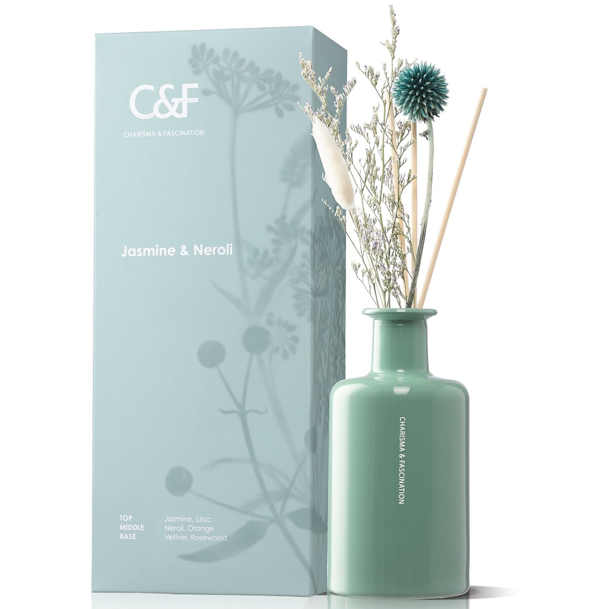 C&F香研所孚日花園系列擴香-茉香橙花200ml,NT990