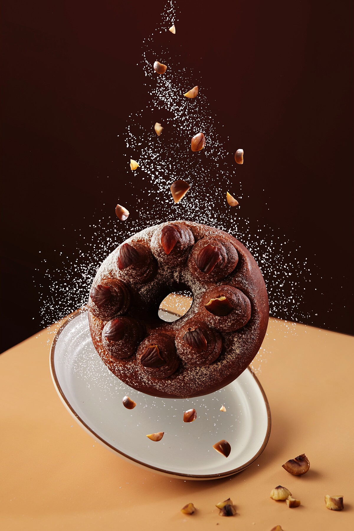 好丘Good Cho&rsquo;s精品貝果系列《栗子蒙布朗》開幕限定特價每份119元｜【好丘 Diamond Towers 新光忠孝店】限定販售