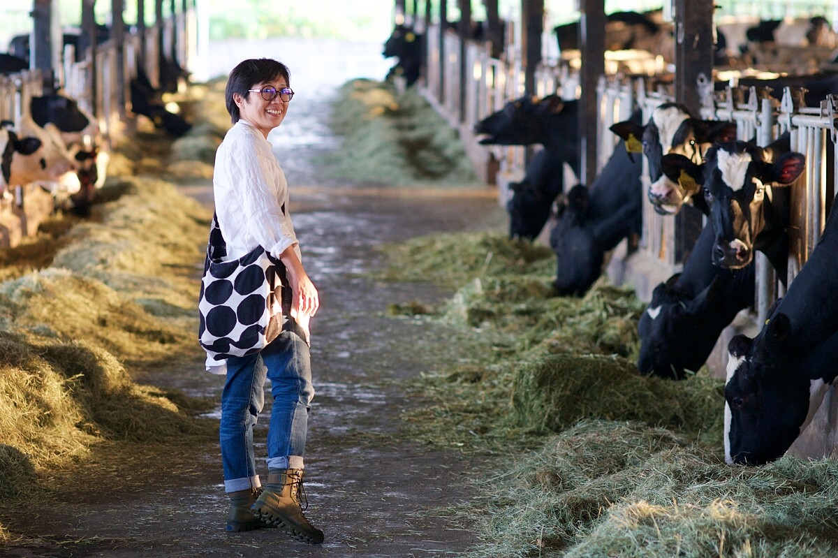 台灣第一家義式手工乳酪品「Lab Man Mano慢慢弄」創辦人陳淑惠(Isabella)。