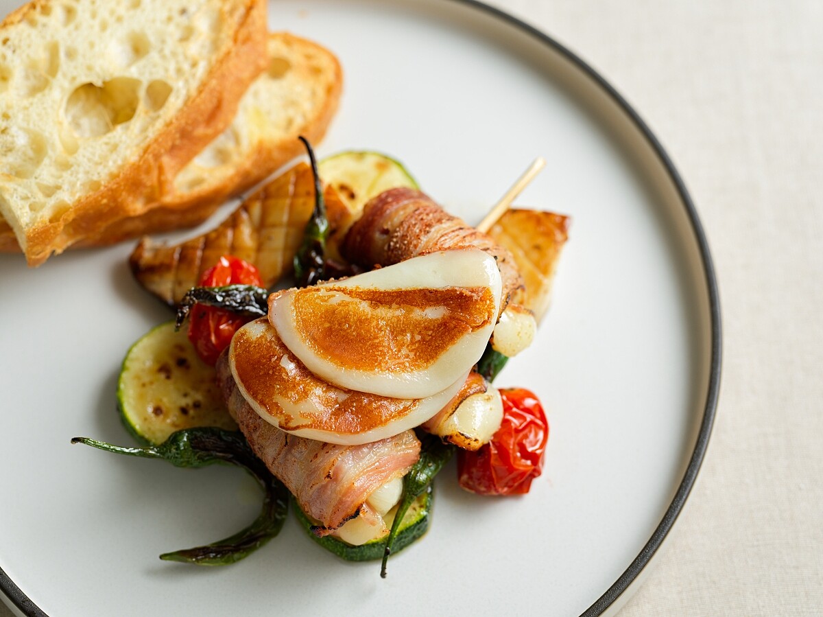 提供各式乳酪入菜的料理。