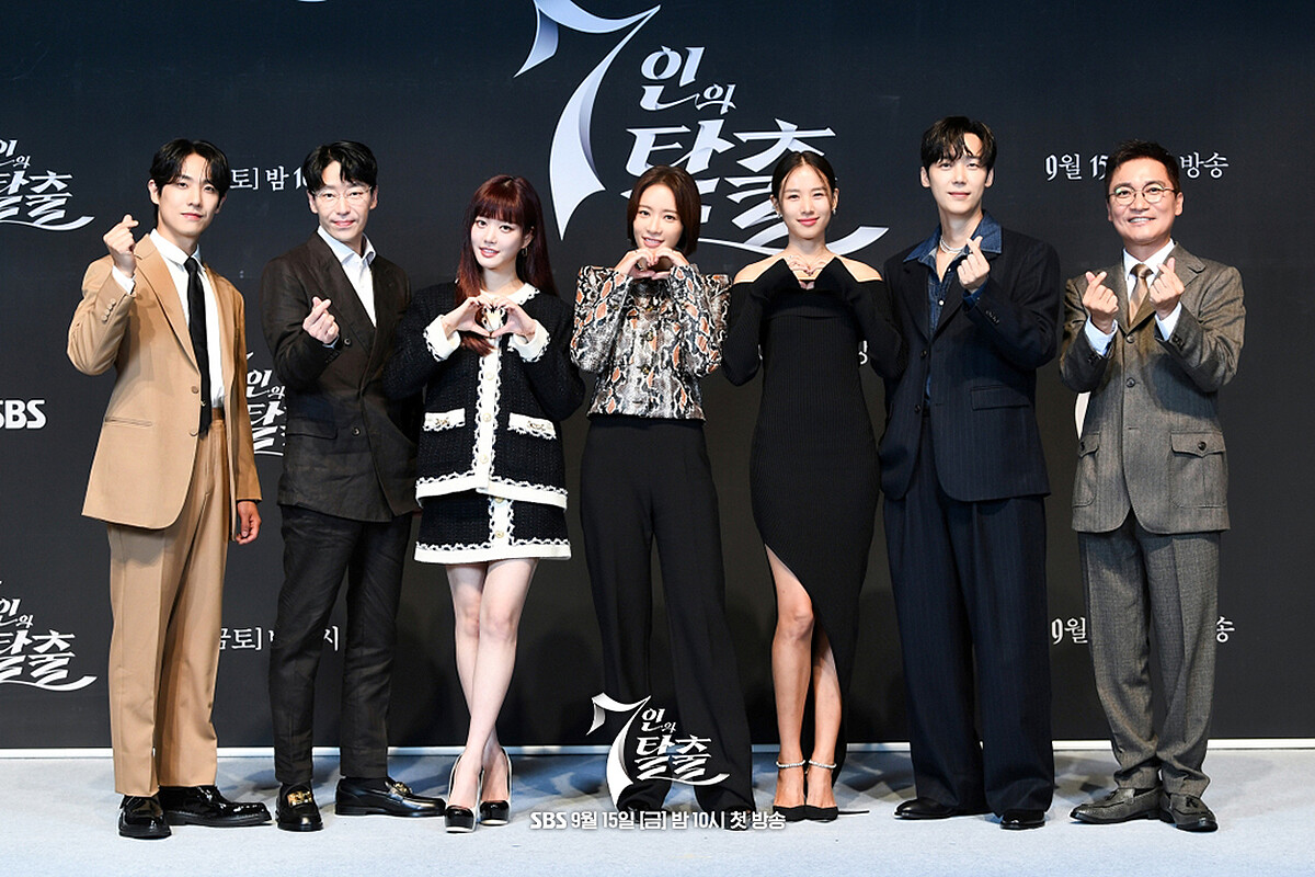  《七人的逃脫》演員陣容