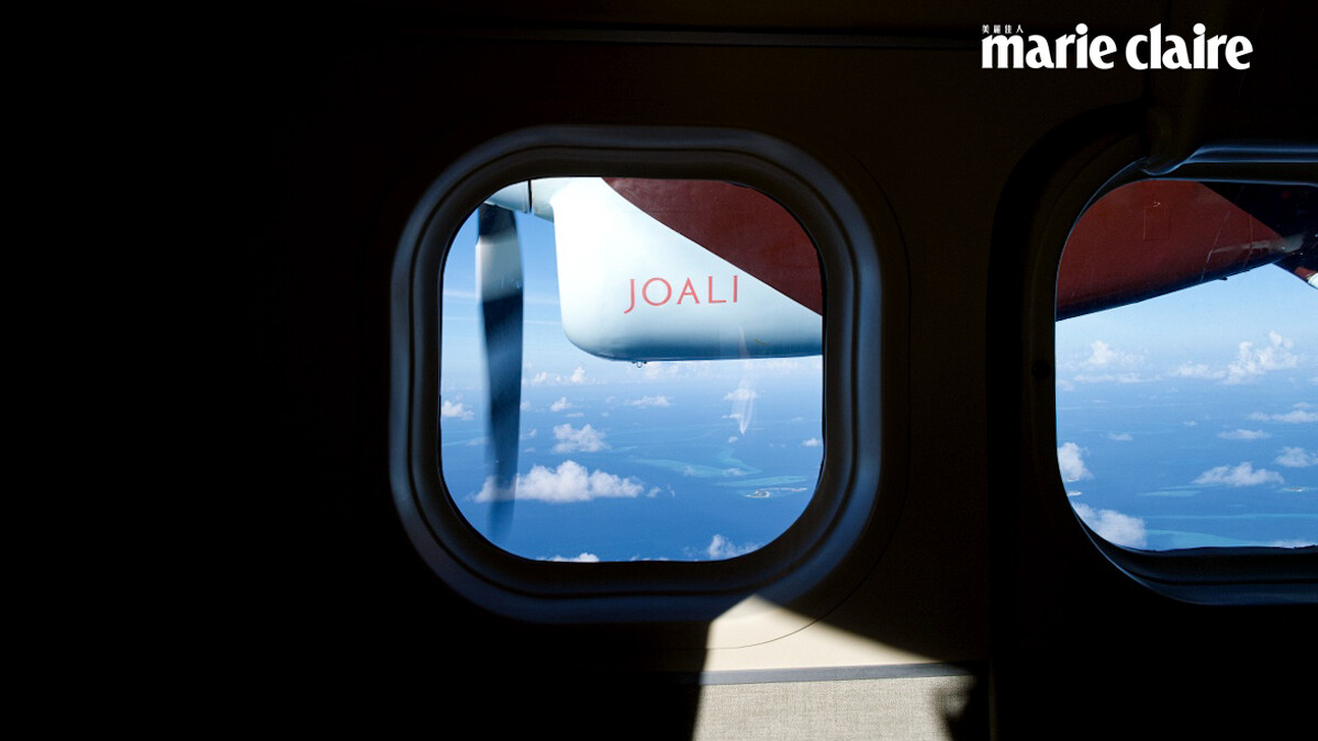 JOALI Maldives水上飛機景色