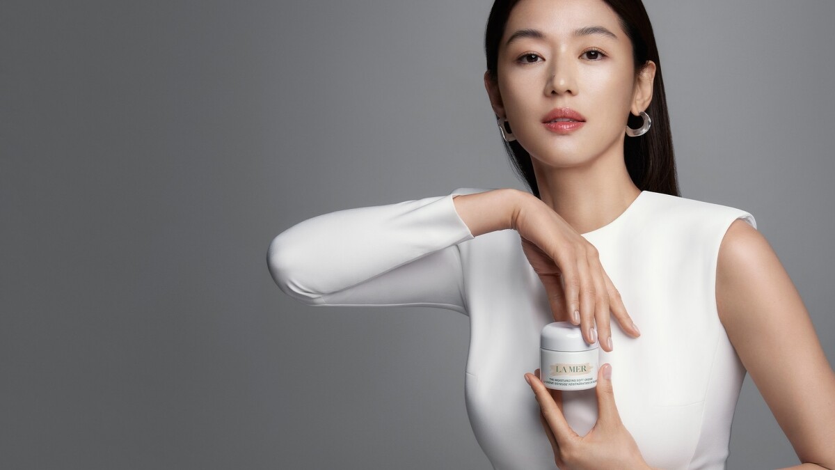 La Mer海洋拉娜首位品牌大使全智賢形象照。