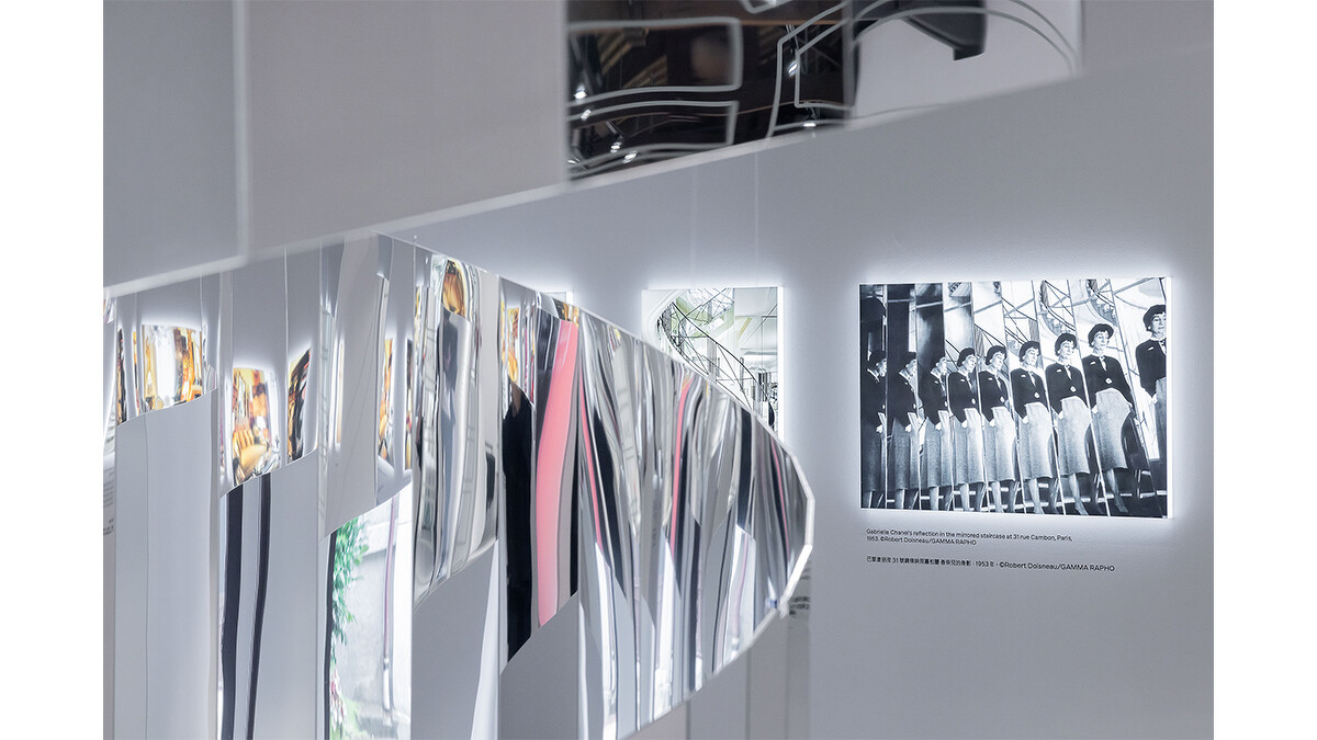 康朋街31號唇膏鑑賞活動中重現迴旋鏡梯意象