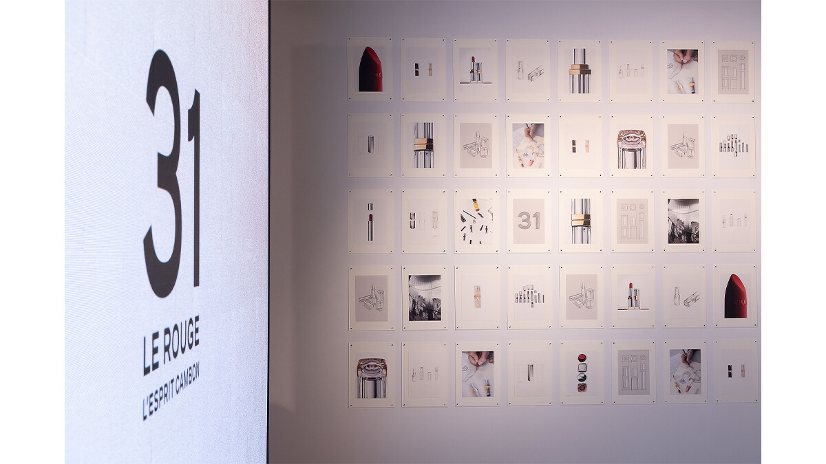 康朋街31號唇膏鑑賞活動中展出創作手稿