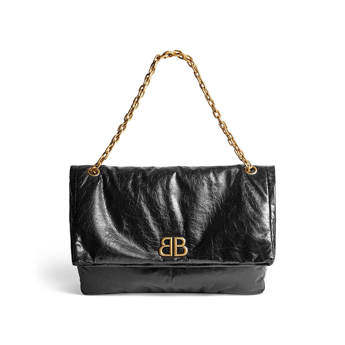 Balenciaga Monaco大型鍊條包，NT$113,400。