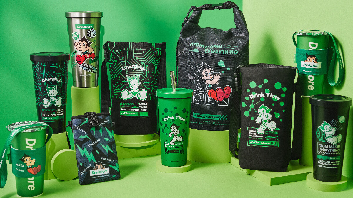 帥氣指數爆棚的原子小金剛周邊。