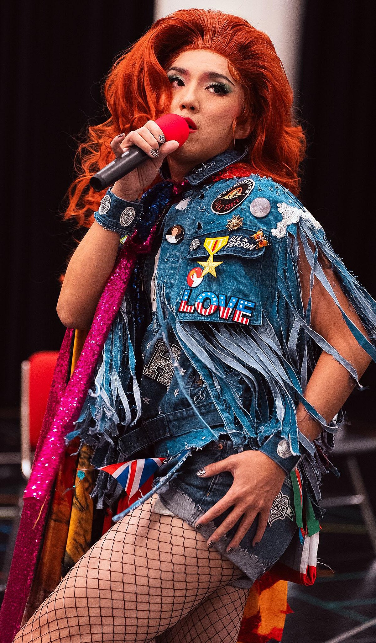 林家麒在音樂劇《搖滾芭比》全新中文版中演出海德薇格一角