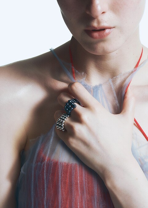 喬治傑生 x A. Roege Hover 全新月光葡萄膠囊系列珠寶 形象圖