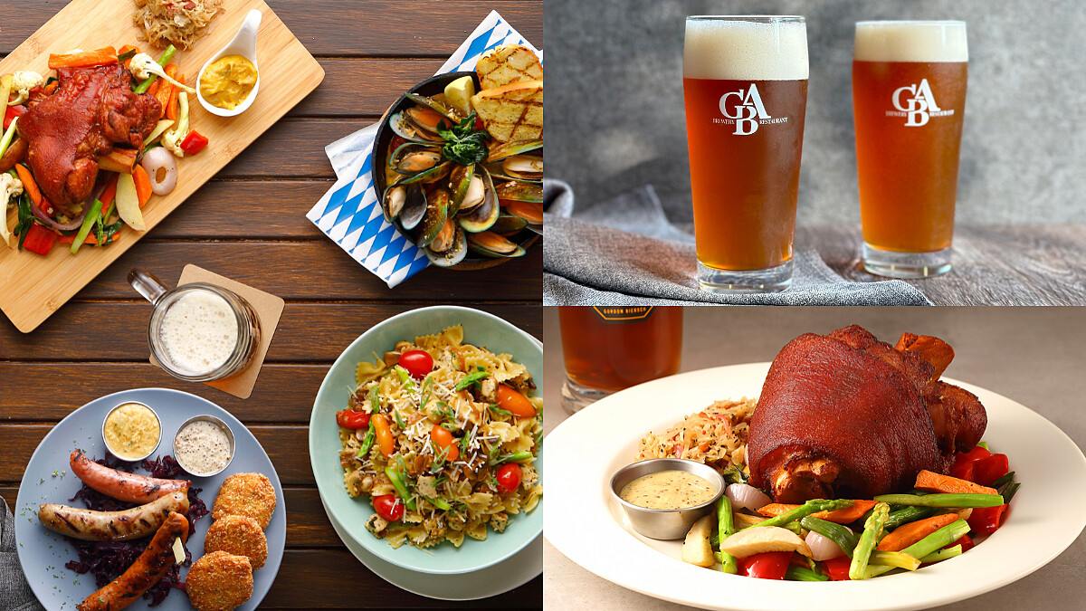 迎接德國啤酒節！吉比鮮釀邀饕客大口吃肉，還有慕尼黑拉格、梅爾森拉格限時供應