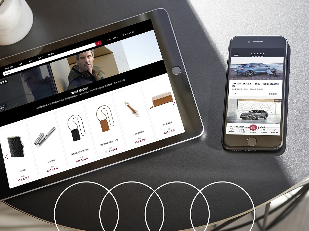 除了車體升級，數位顧客服務旅程也再度進化，推出全新「myAudi TW App」。