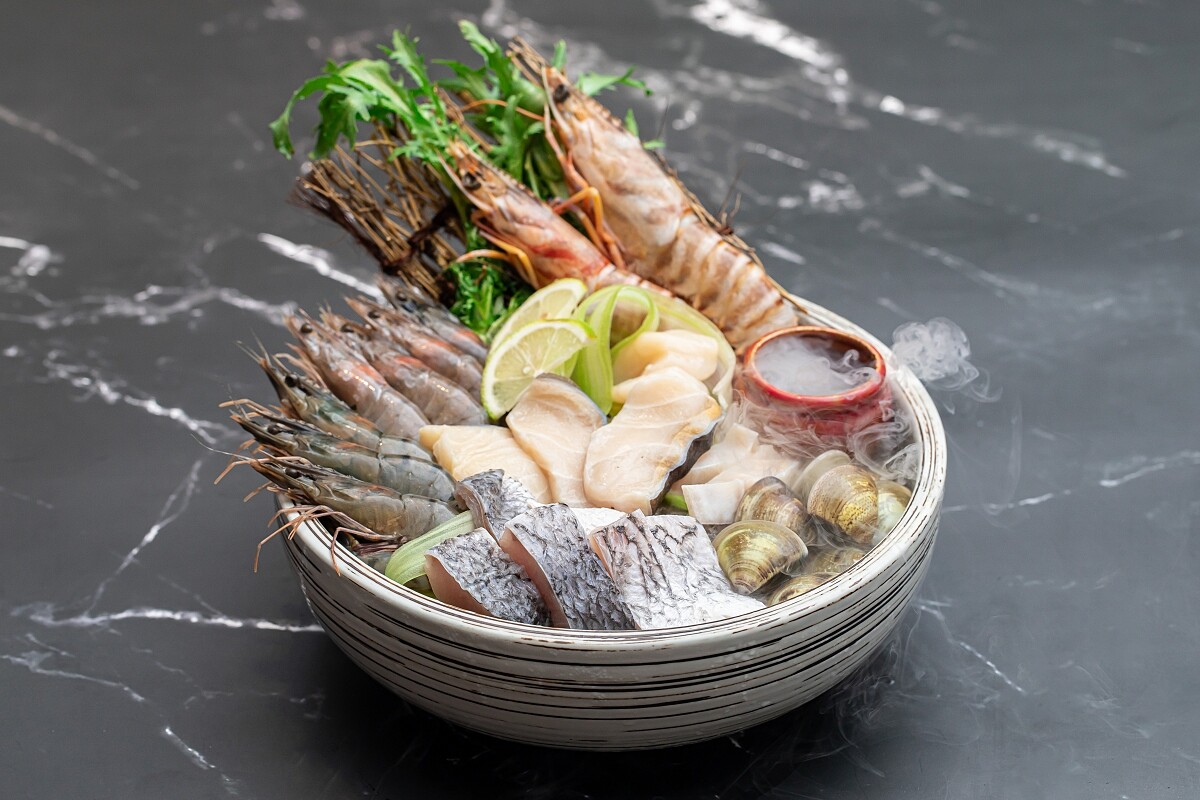 精選海鮮盤。