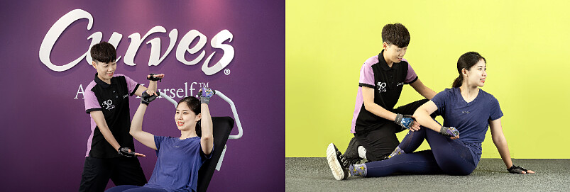 思辰分享：鍛鍊需要持之以恆不能中途而廢．一週3次30分鐘環狀訓練幫助會員們在忙碌生活中保持規律運動，有效提升肌力與心肺力。