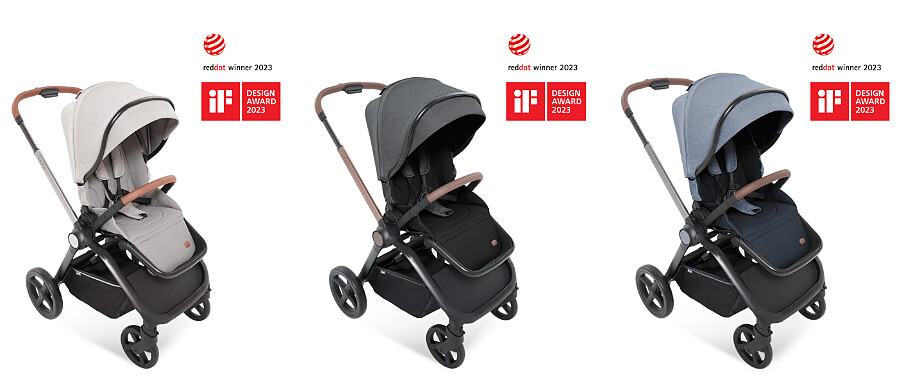 Chicco MYSA時尚雙向嬰兒推車(銀葉灰、靜謐黑、英爵藍) 