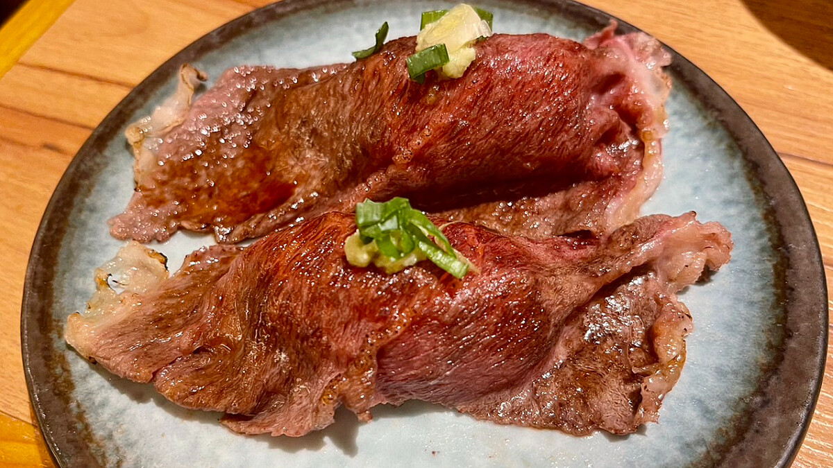 炙燒和牛握壽司也可以吃到飽。