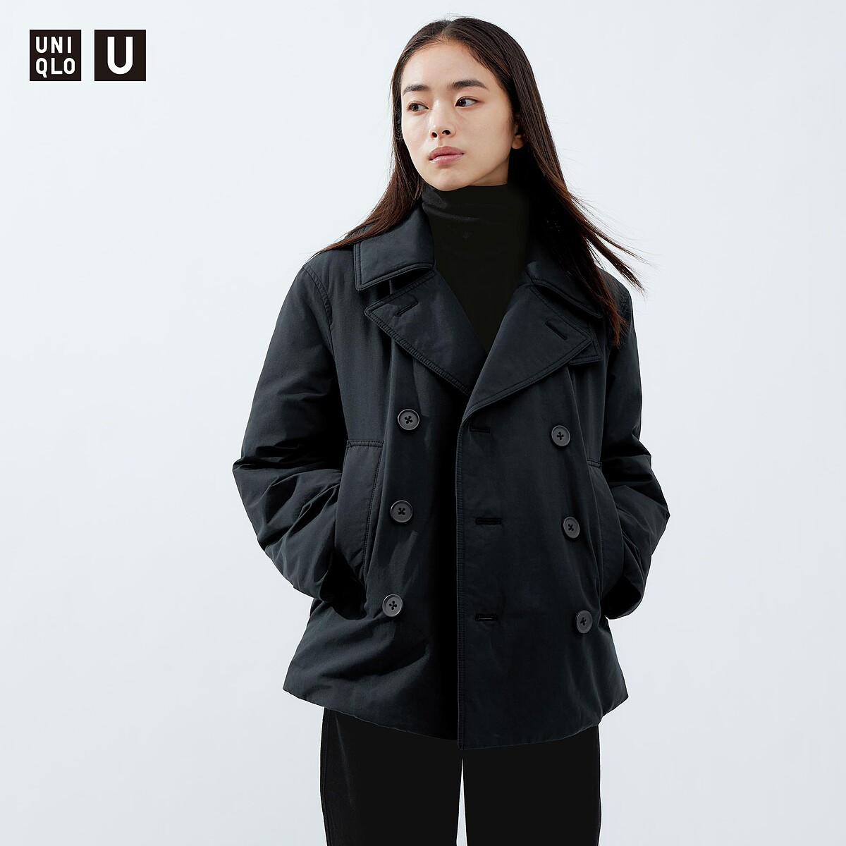 U PADDED 短版大衣 售價NT$4,990。