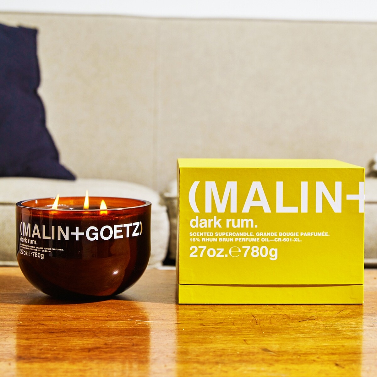 MALIN+GOETZ限量蘭姆酒巨型蠟燭780g,NT5,200