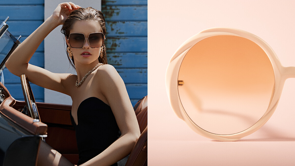 2023粉紅10月最不能錯過的公益活動！英國奢華風尚品牌LINDA FARROW推出水蜜桃配色限量款，讓妳入手夢幻眼鏡同時可捐款支持乳癌防治！