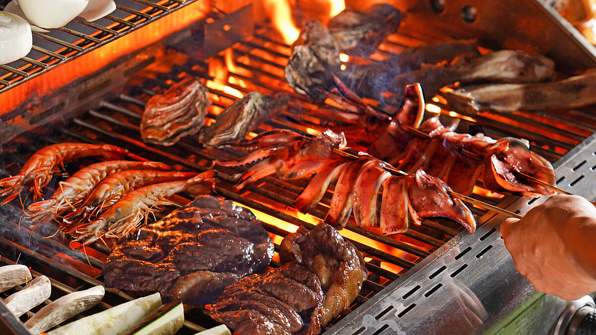 英迪格美式烤肉。