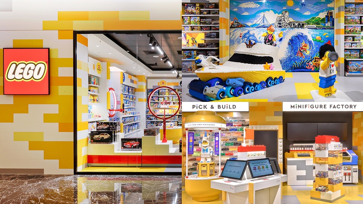 樂高®授權專賣店插旗高雄!打造全台最大「未來概念店」推出首座迷你人偶工廠