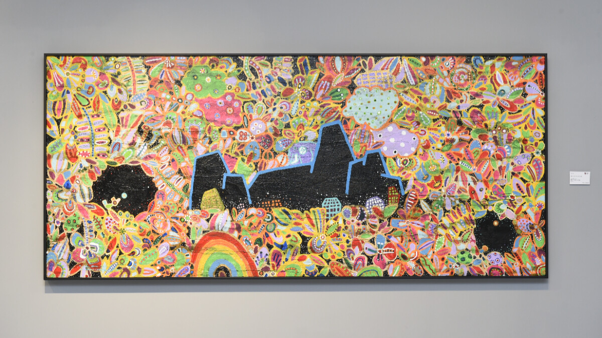 _擁有七顆彩鑽的彩虹花園，呂英菖，2019。照片／Mr. MakeAwish Studio