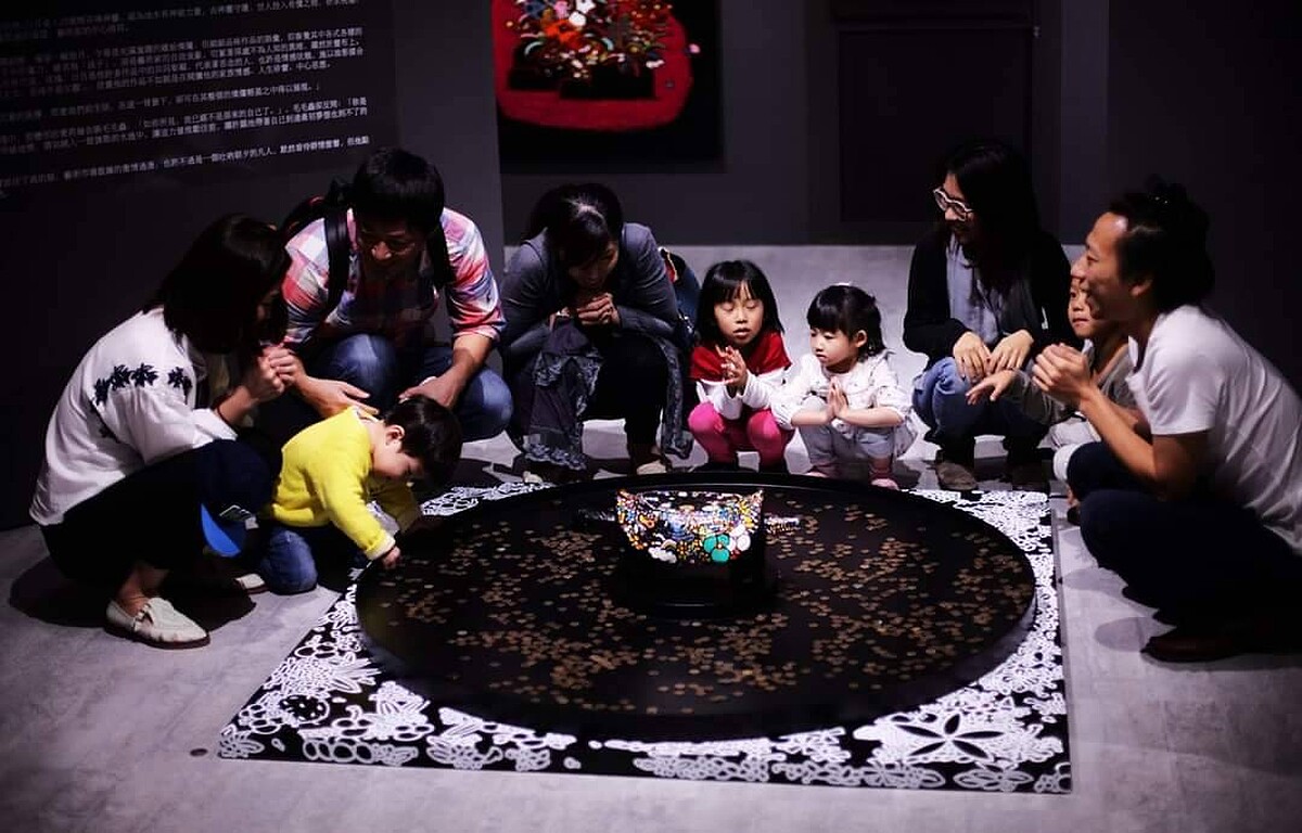 夜裡的許願池，呂英菖，2016。照片／Mr. MakeAwish Studio