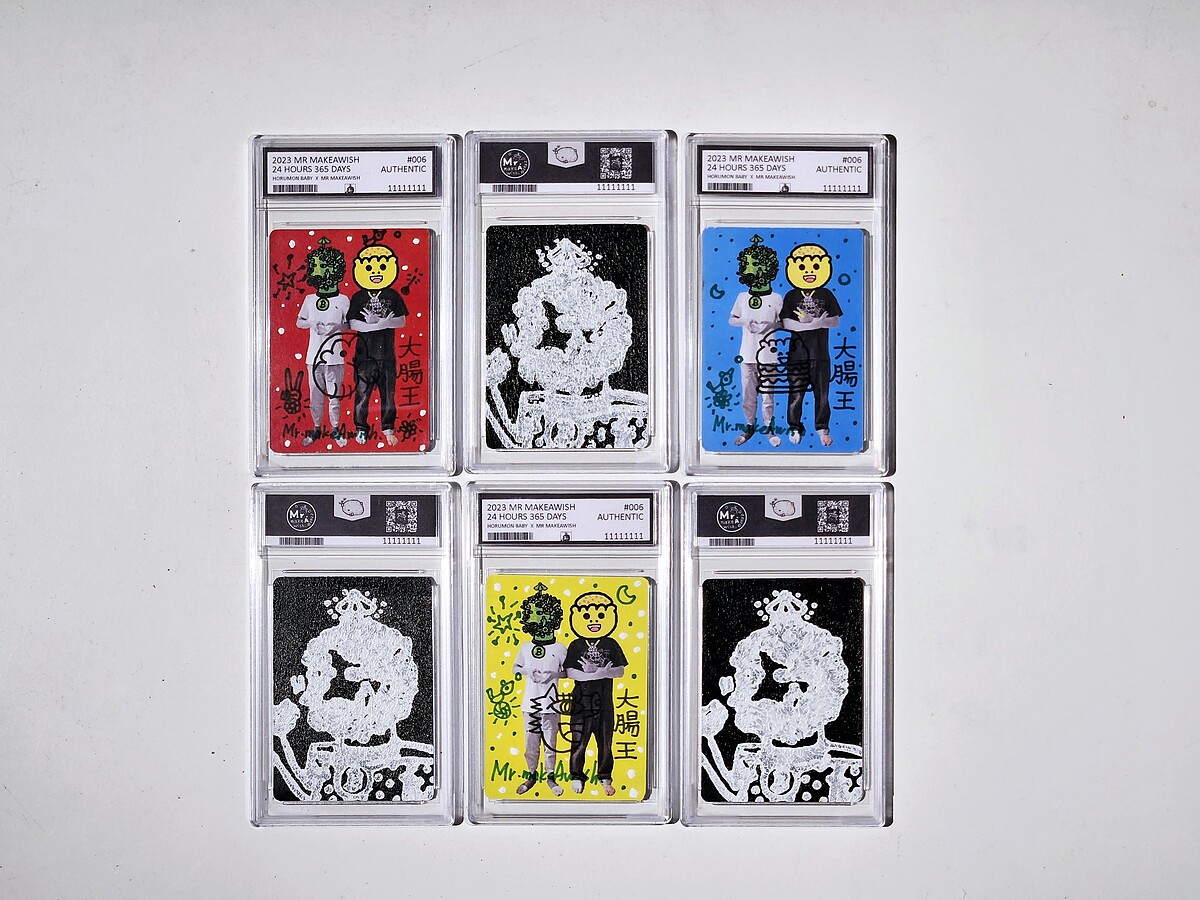 大家來許願2023, 許願卡作品。照片／Mr. MakeAwish Studio