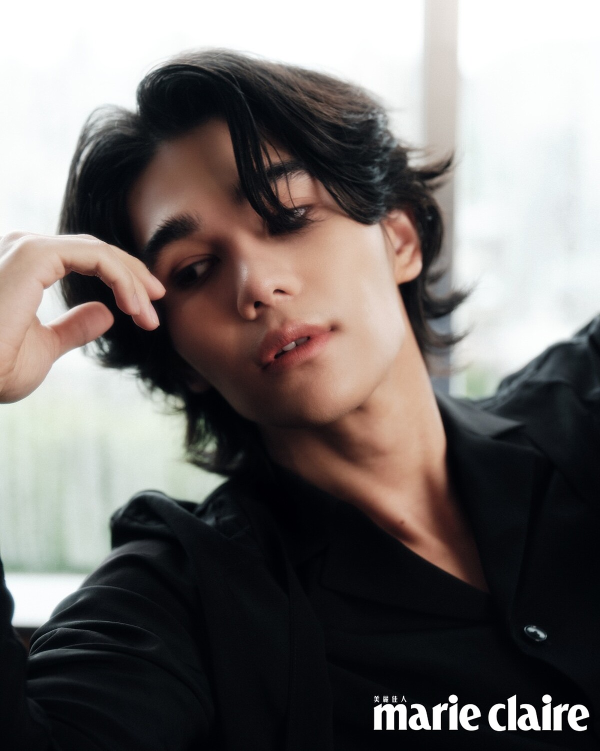 黑色假兩件西裝外套 ， Ground Y。