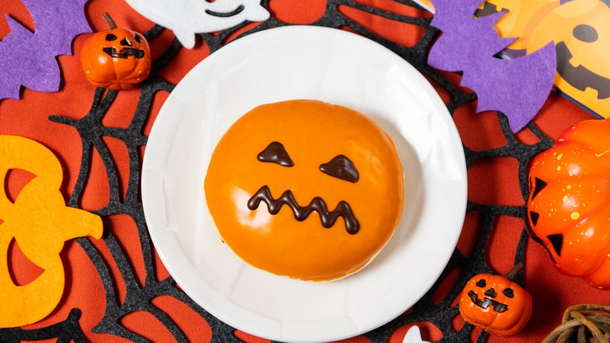 Mister Donut萬聖節甜甜圈南瓜巧貝。