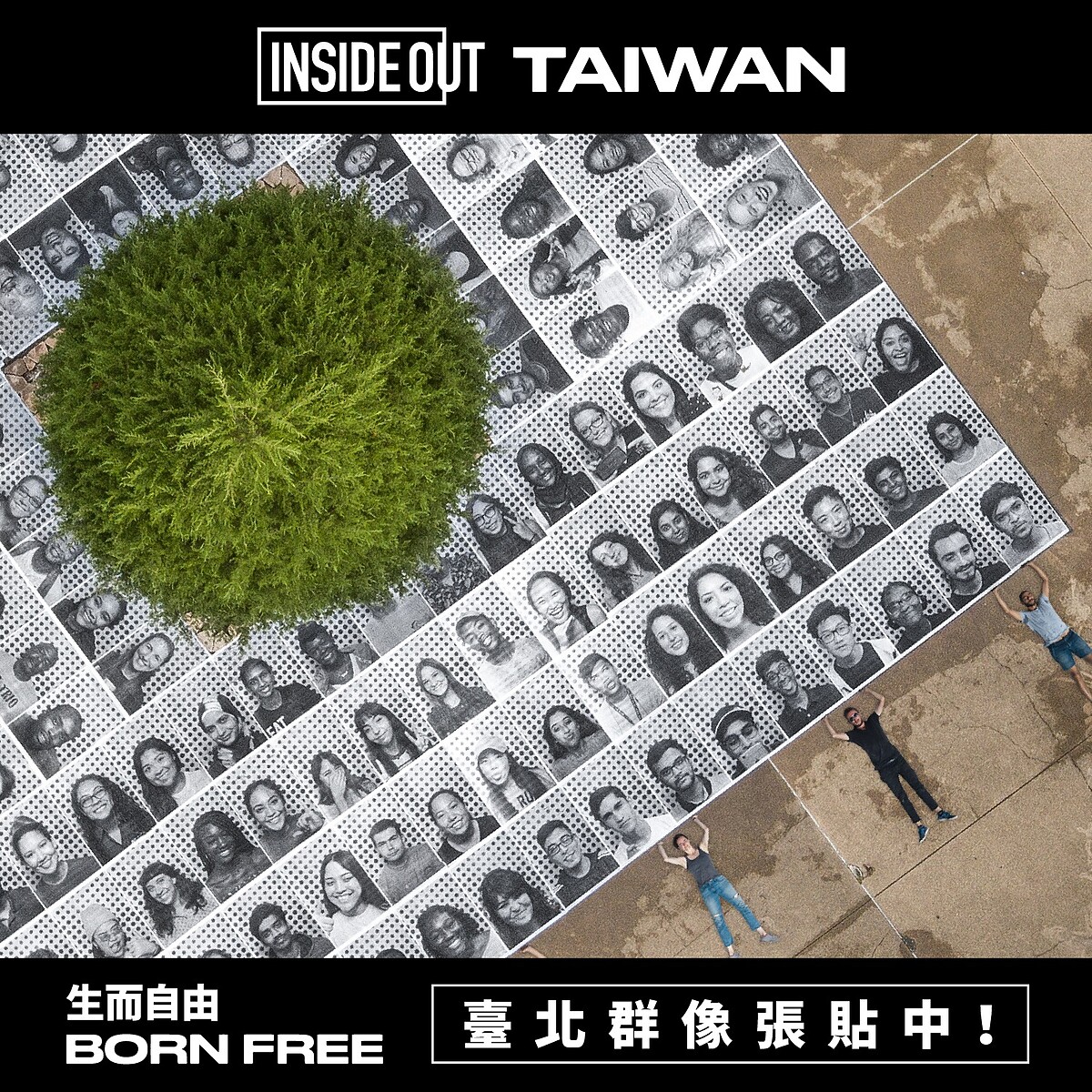 千人攝影行動《Inside Out Project》