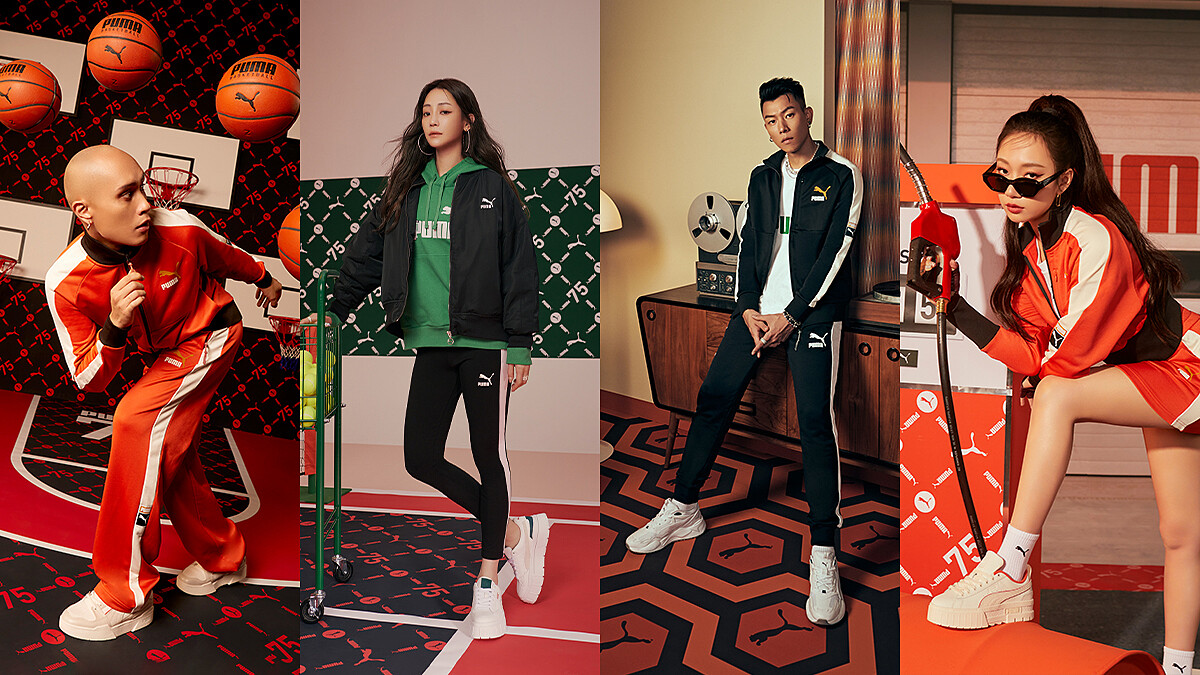 最時髦的PUMA美洲獅降臨信義威秀！10/12-16《PUMA 75th F.F.F 特展》瘦子、吳卓源、黃宣、謝欣穎 經典穿給你看！
