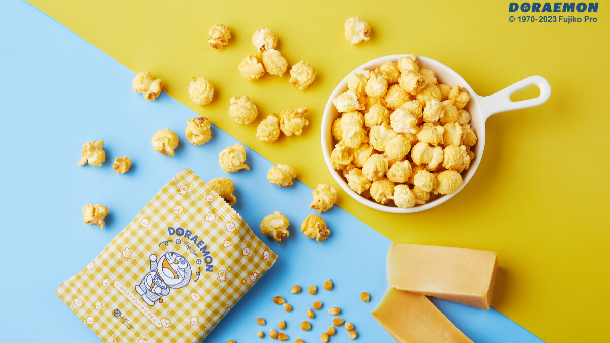 哆啦A夢 爆米花擁有高顏值包裝。