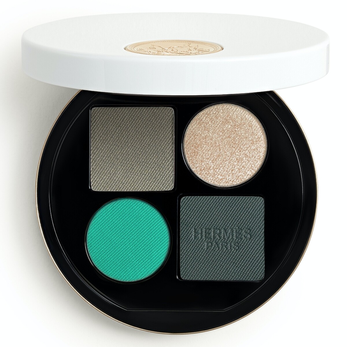 Le Regard Herm&egrave;s 愛馬仕眼妝系列Ombres d'Herm&egrave;s 愛馬仕眼影(#02 Ombres Végétales植物系眼影)，NT3,850